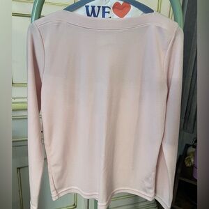 MYMYT Jenny Eyelet Women's Pink Long Sleeve Top